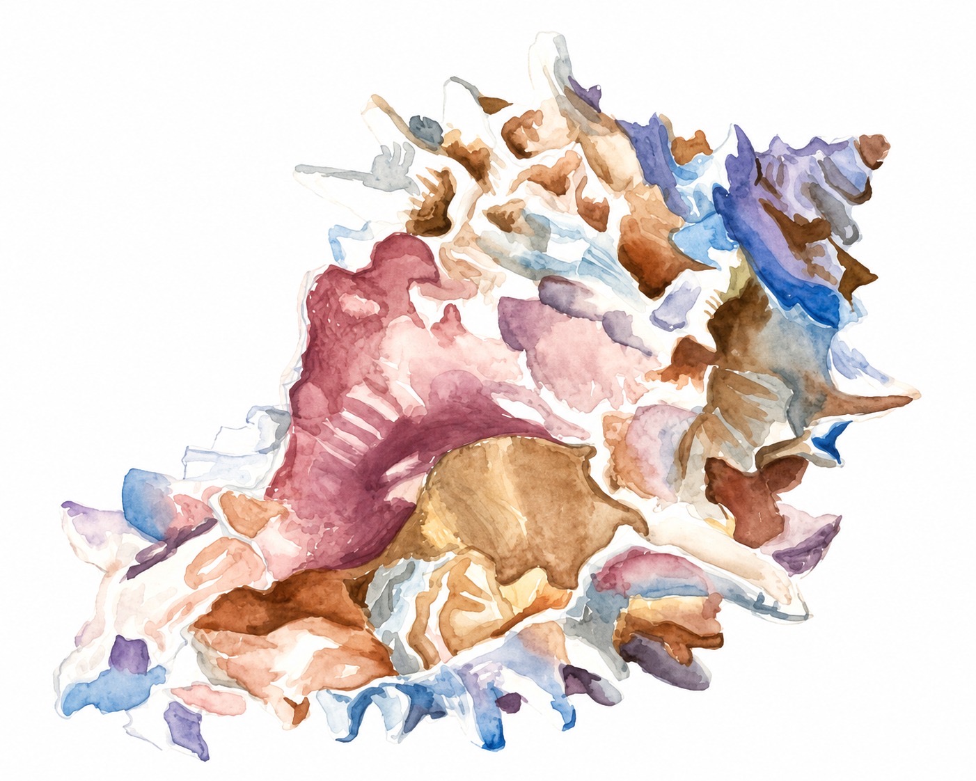 paintings — N° 6 — watercolor on paper, 2024